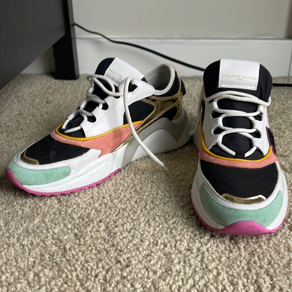 Philippe Model Multicolor Eze Mondial Sneakers - image 6